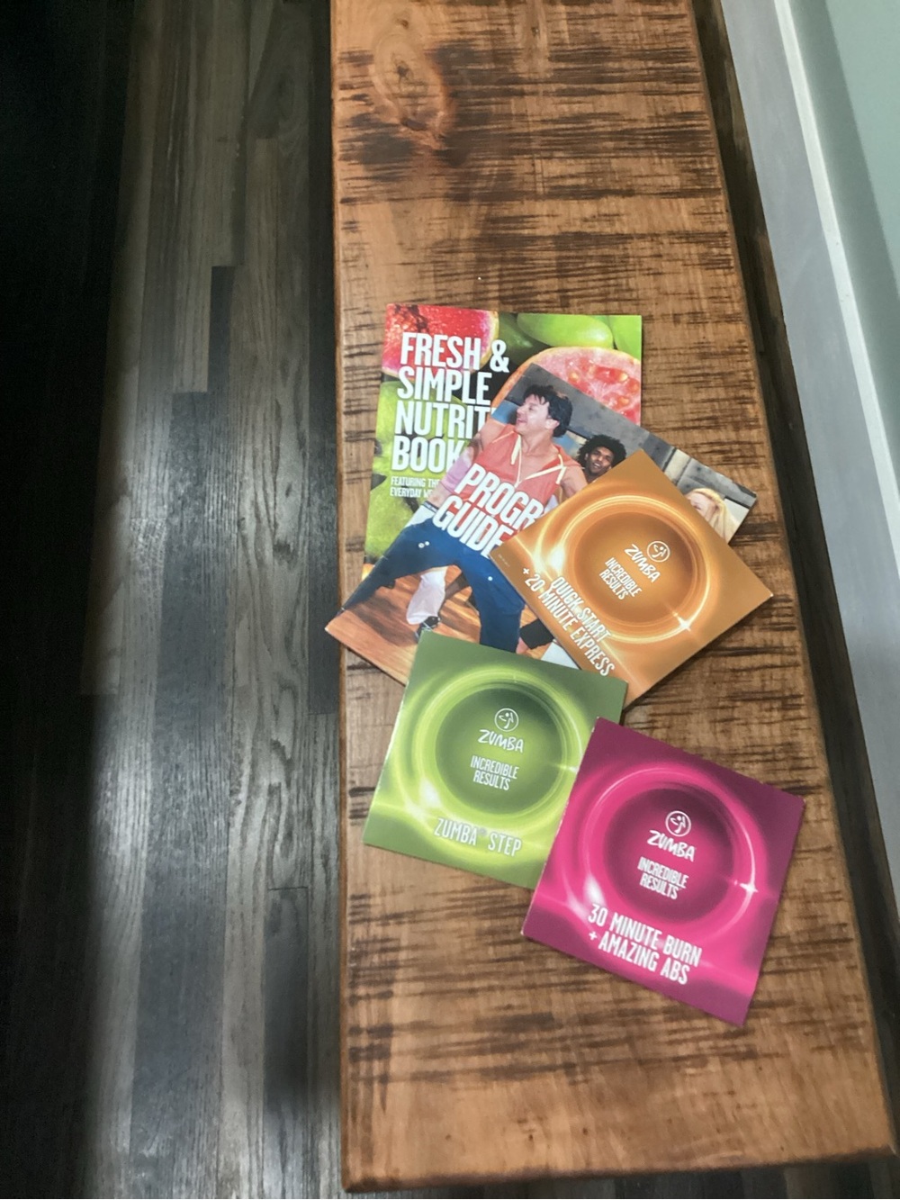 Zumba Fitness Booklet and Exercise Dance Discs Set